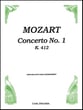 CONCERTO #1 IN D MAJOR F HORN SO cover